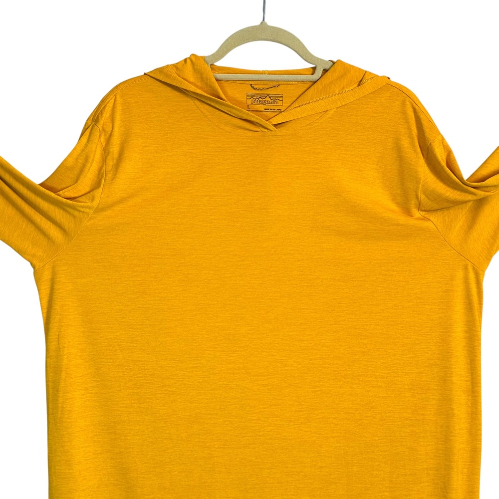 Patagonia Hoody Capilene Cool Daily Graphic Wild Fish Gold L Gorpcore 45335 - Picture 12 of 12